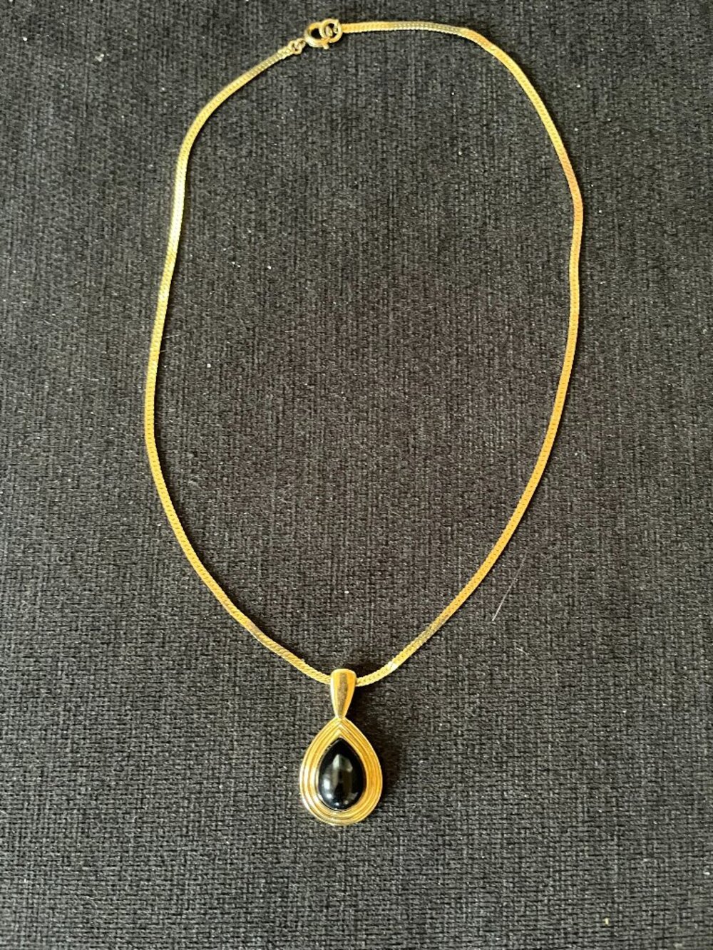 TRIFARI Designer Vintage Gold Tone Necklace